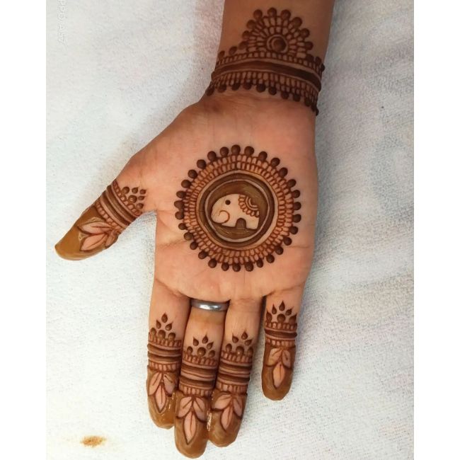 karwa chauth mehndi design